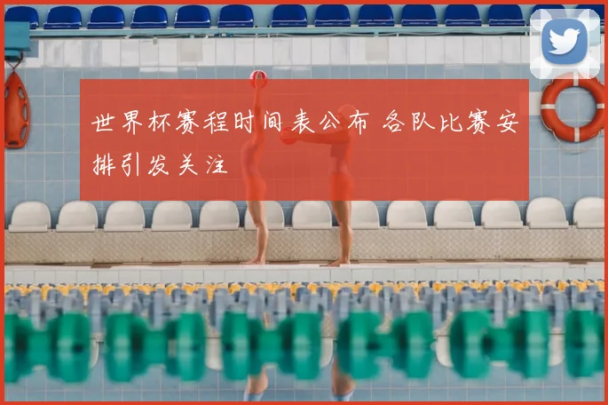 世界杯赛程时间表公布 各队比赛安排引发关注